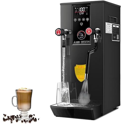 UofZc Espumador de Leche eléctrico Compacto, vaporizador de Leche Multiusos para Bebidas frías y Calientes, diseño Que Ahorra Espacio, Esencial para la Cocina o la Barra de café del hogar. Black