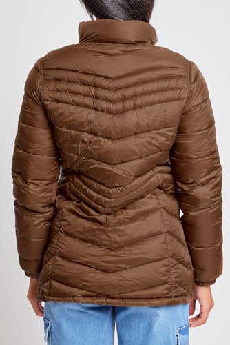 YMI Jeans Women's Winter Reversible Puffer Jacket4