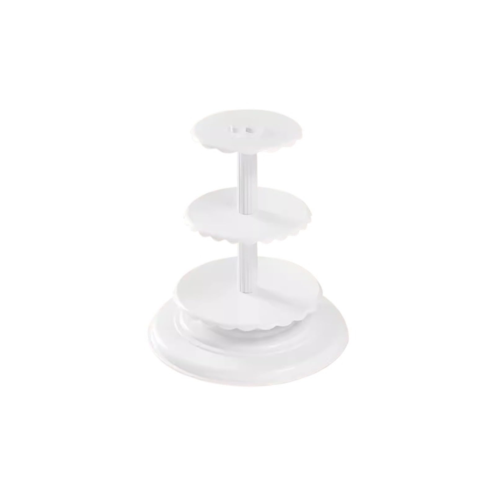 Hhaoran-9868 Tiered Serving Tray Creative Multi-Tier Cake Stand For Birthdays, Anniversaries, And Weddings Cupcake Stand(Small)