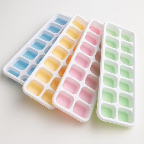 Set de 4 cubeteras flexibles con tapa Omnira miniatura 1