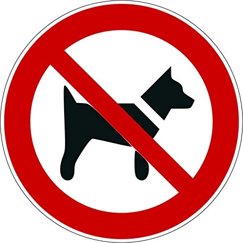 Aufkleber Verbotszeichen Schild