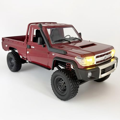 HLSFWDRIVE RC Rock Crawler RC Truck 4x4 Toyota LC79 RC Crawler 1/12 Off Road Pickup Remote Control...