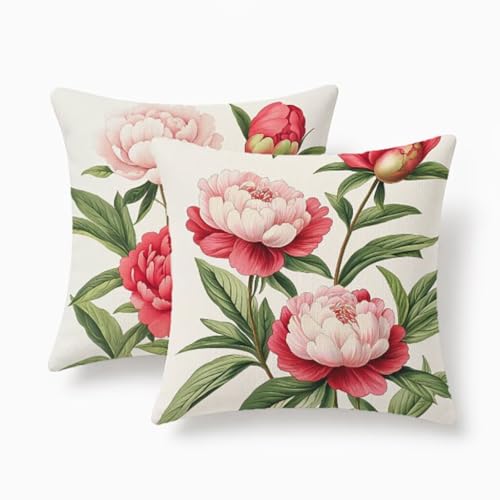 Lin coussin extérieur imperméable 60x60 au tissage premium blanc - 2