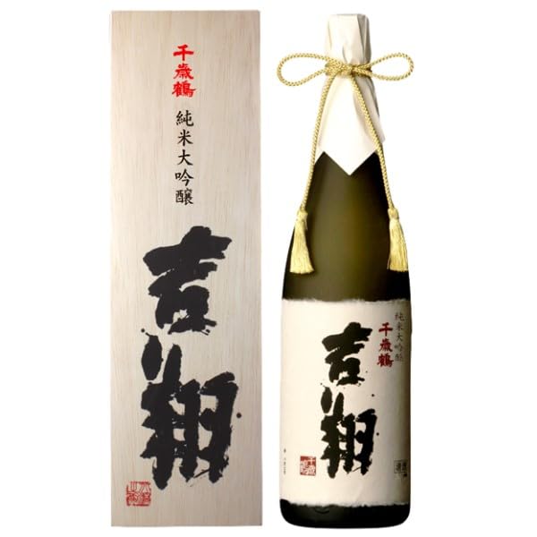 Amazon.co.jp: 千歳鶴 純米大吟醸 吉翔 1.8L 箱入【北海道 札幌市 日本
