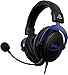 HyperX Cloud - Gaming Headset, PlayStation Official Licensed Product, for PS5 and PS4, Memory Foam Comfort, Noise-Cancelling mic, Durable Aluminum Frame