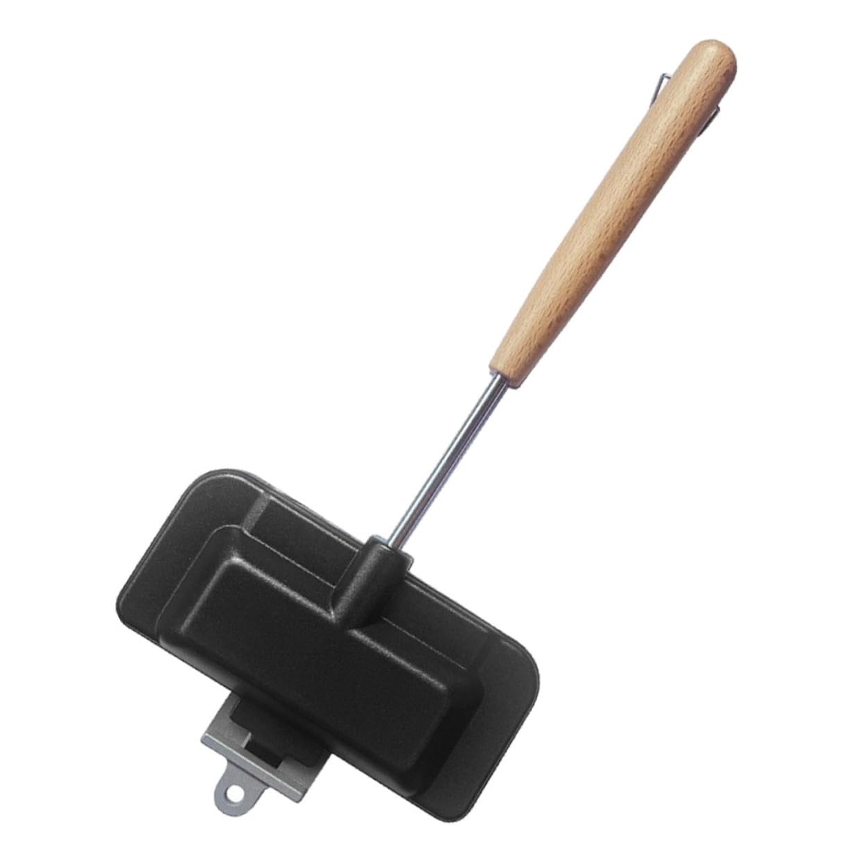 BESPORTBLE Nonstick Sandwich Baking Pan Removable Double-Sided Grilling Tool for Breakfast Lunch Camping Versatile Bread Maker for Toast and More