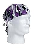 Purple Camouflage Headwrap