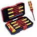 Produktbild CCLIFE 13 tlg VDE Isolierter Schraubendreher Magnetische Schraubenzieher inkl. Spannungsprüfer Schlitz & PH & PZ & Torx Set mit Wechselklingen-Satz