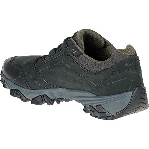 Image of Merrell Men's Moab Adventure Lace Hiking Shoe, Black, 12 M US
