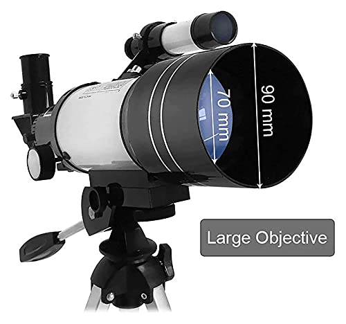 Telescopio astronómico para niños principiantes 150X con trípode miniatura 6