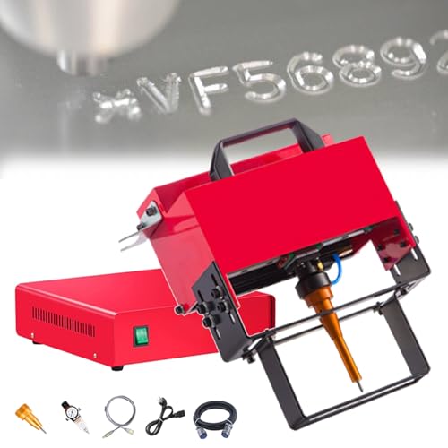 Herramienta neumática de estampado de metal para grabar números VIN y motor en piezas de metal