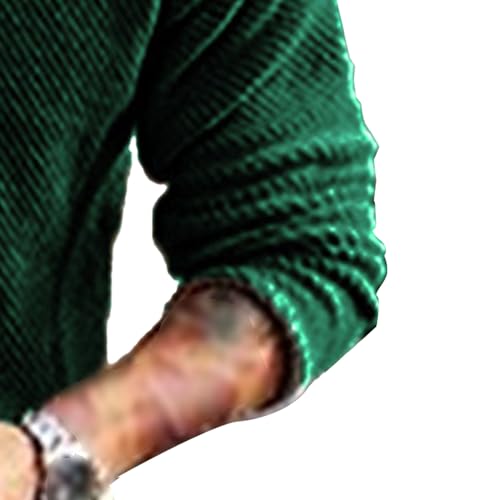 Men's Slim Fit Knit Pullover Men Crewneck Casual Long Sleeved Sweater Male Twill Stretch Solid Sweater4