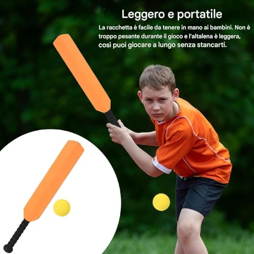 Juego de cricket infantil con bate multifuncional y pelota ligera 5