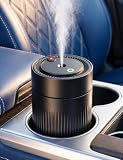 Profumatore Auto Diffusore con Profumo Auto Oceano da 120 ml, Deodorante per Veicolo da Portabicchieri con Batteria, Luce a Cielo Stellato, 3 Modalità, Durata 4-6 Mesi BJ586