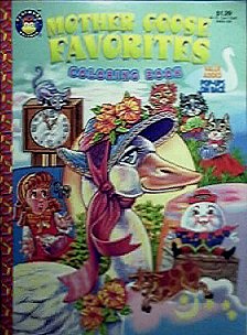 Paperback Mother Goose Favorites (Coloring Book) Book