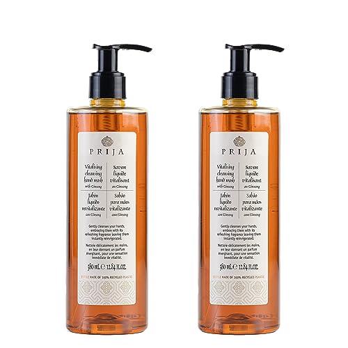 Savon Liquide Prija avec Ginseng 2x Bouteille de 380 ml
