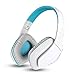 Produktbild HWZDQLK Gaming Headset - Drahtlose Bluetooth-Stereo-Over-Ear-Kopfhörer mit Mikrofon Faltbar für Mobiltelefone/Tablets/Laptops / PS4 / Xbox One (Color : White)