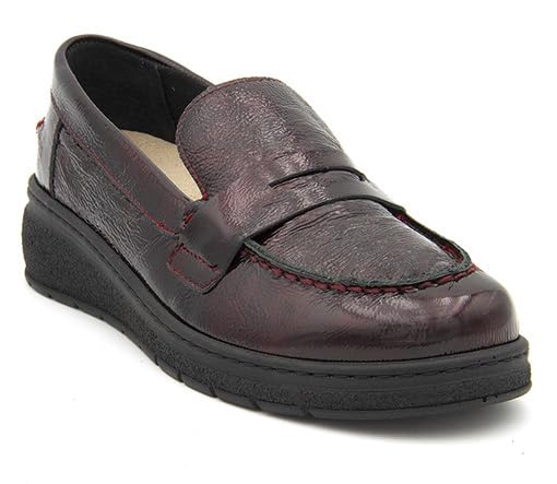 Chaussure femme en cuir avec semelle amovible Medima offrant un amorti optimal