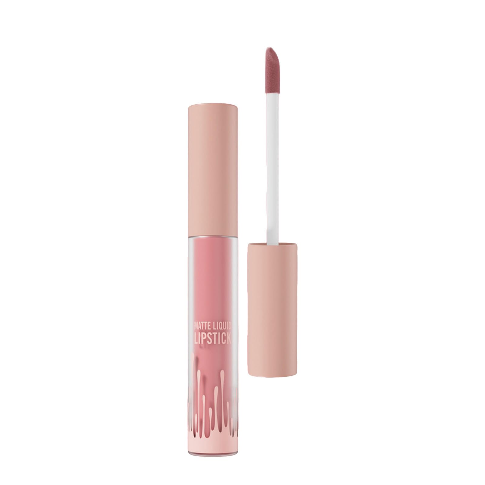 HMDABD Lip Gloss Liquid Lipstick Long Lasting Velvet Liquid Lipstick Lip Plumper Gloss Makeup Lip Tinted Non-Sticky Lip Gloss (03, One Size)