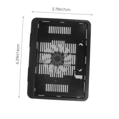 Base de refrigeración para laptop con ventilador silencioso y luz LED miniatura 2
