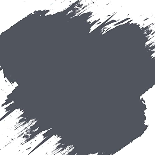 Chalk Paint for Furniture 25 fl.Oz. (750ml) + Special Chalk Paint Brush - Furniture Paint no Sanding or Priming - Chalk Finish Wood Paint - DIY Projects Home Decor & Improvement (DARK GRAY)