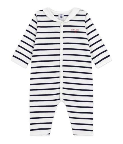 Pyjama bébé Petit Bateau en coton sans pieds idéal pour des nuits douces et sereines