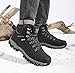 Imagen de ARRIGO BELLO Hombre Botas Botines Zapatos Invierno Botas de Nieve Cálido Fur Forro Aire Libre Boots Urbano Senderismo Esquiar Caminando 41-46