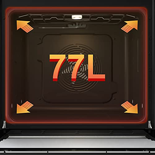 Hisense-BSA65226AX-Horno-Multifuncion-con-Vapor-Funcion-Freidora-de-Aire-sin-Aceite-Gran-Capacidad-77LCoccion-Simultanea-5-Niveles-ventilador-XXL-Pizza-mode-300o-Puertas-removibles-Inox