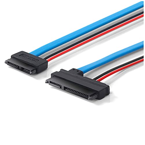 Cable Serial SATA 22Pin a Slimline SATA 13Pin 30 cm miniatura 2