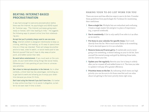 Althea Press Gillihan Phd, Seth J. Cognitive Behavioral Therapy Made Simple: 10 Strategies For Managing Anxiety thumb #2
