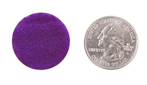 Image of Playfully Ever After Purple Craft Felt Circles (1 Inch - 100pc)