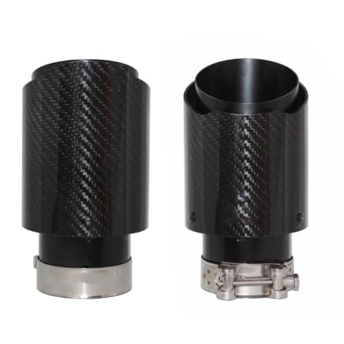 Embout echappement universel en carbone pour donner un look sport à votre buse droite