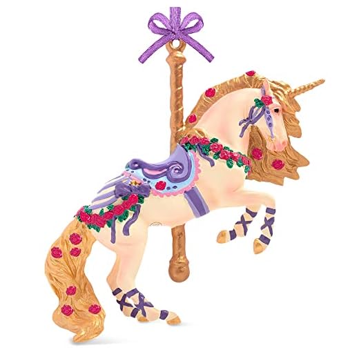 Breyer Horses 2022 Holiday Collection | Carousel Ornament - Rosalie | Model #700683