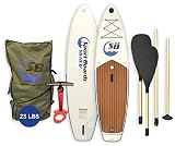 Inflatable Sport Board AIRBO 10.6' Premium Inflatable Stand Up Paddle Board & Kayak with ISUP Backpa