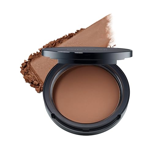 Estée Lauder Double Wear Stay-in-Place Matte Setting Powder Veil | Pressed Setting Face Powder Compact with Puff | Oil-Control with Sheer Coverage, Translucent Deep