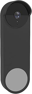 QUTHZZHY Silicone Doorbell Case Google Nest Hello Doorbell Cover Weatherproof Protective Nest Doorbell Silicone Skin Case...