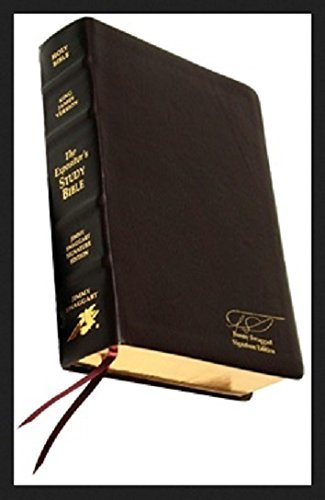 The Expositor's Study Bible - Signature Edition Leather Bound
