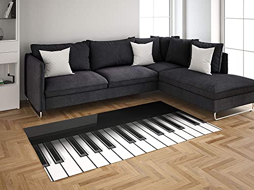Oedim Alfombra Piano para Habitaciones PVC | 95 x 133 cm | Moqueta PVC | Suelo vinílico | Decoración del Hogar | Suelo Sintasol | Suelo de Protección |