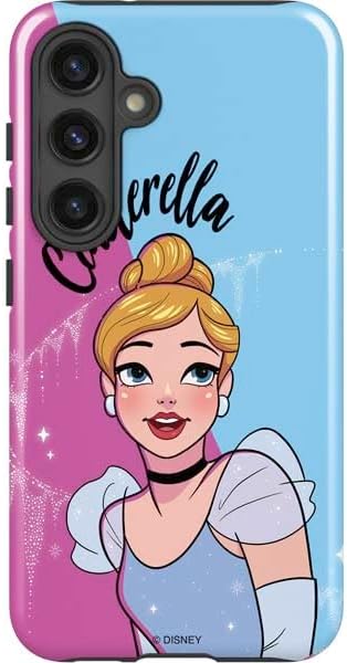 Skinit Impact Phone Case Compatible with Galaxy S24 Plus - Officially Licensed Disney Cinderella Carriage Design