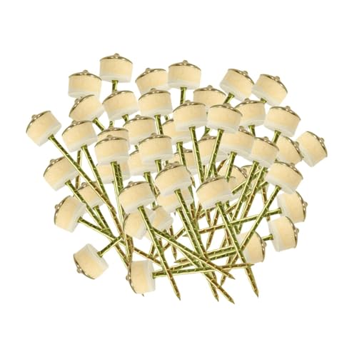 Generic 50Pcs Concrete Wall Nails, Hardware Nails, High Professional,Cement Nails, Masonry Nails for Brick Hanging Pictures, Total length 7.6cm