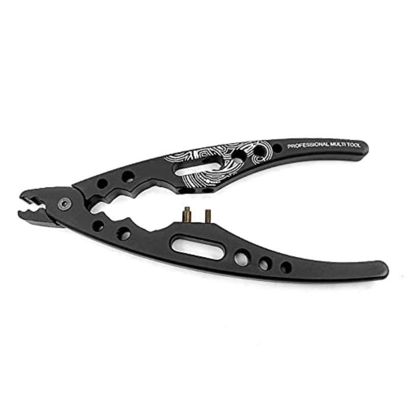 Multifunctional RC Crawler Tool Pliers Shock Absorbers, Ball Heads Installation and Removal Tool RC Removal Aluminum Shock Absorber Pliers for All RC Car RC Aircraft, RC Boats R18