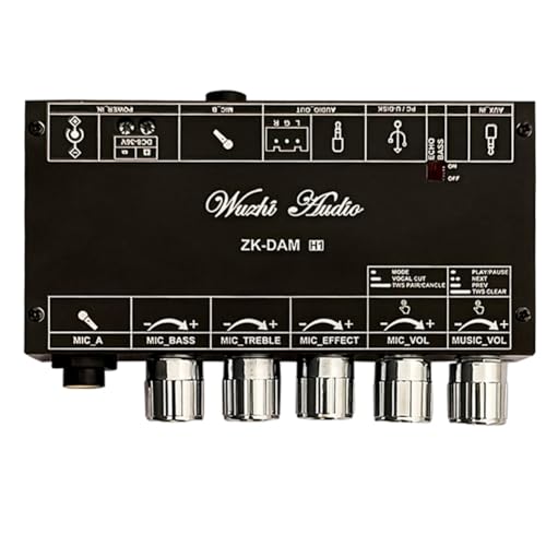 Carte de décodage USB microphone de scène Bluetooth effet frontal