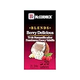 Té McCormick Manzanilla-Cúrcuma Vainilla y Miel con 20 sobres bajan de precio McCormick Té de Manzanilla sabor frambuesa, coco y vanilla 20 sobres
