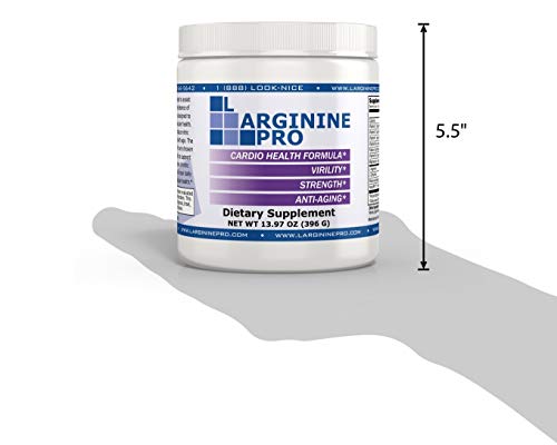 L-Arginine Pro, L-Arginine Supplement - 5,500Mg Of L-Arginine Plus 1,100Mg L-Citrulline (Grapeberry / 4 Jars) #TOP6