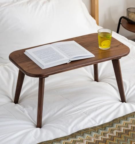 Table basse gain de place en bois massif pour petits espaces