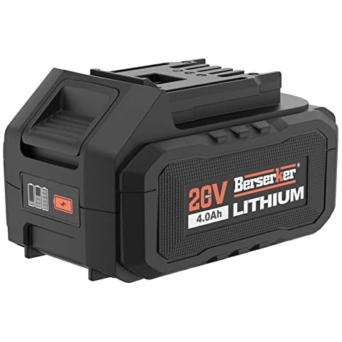 Berserker 20V 4.0Ah Lithium-Ion Battery, Compatible 20V Cordless Power Tools Only Cover