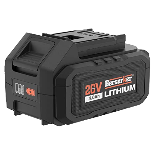 Berserker 20V Cordless 1-1/8" Sds-Plus Brushless Rotary Hammer Drill With Safety Clutch, 2 * 4.0Ah Lithium-Ion Battery Operated And Fast Charger, 4 Functions Variable Speed Rotomartillo For Concrete #TOP2