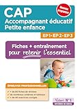  CAP Accompagnant éducatif petite enfance - Épreuves professionnelles - Fiches de révision et entraînement pour les EP1, EP2 et EP3