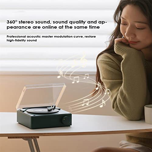 AIDIRui Multifonctionnel Bluetooth Haut-Parleur RéVeil Tourne-Disque Vinyle BoîTe de Son de Bureau pour Maison Salon Chambre-B - Les Beatles, Paul McCartney, John Lennon, RIngo Starr, George Harrison AIDIRui Multifonctionnel Bluetooth Haut-Parleur RéVeil Tourne-Disque Vinyle BoîTe de Son de Bureau pour Maison Salon Chambre-B – Image 4