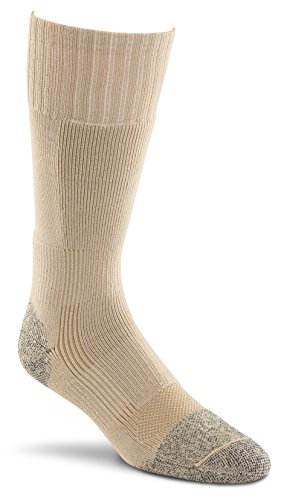 FoxRiver Unisex Wick Dry Maximum Crew Socks, Sand, XLarge